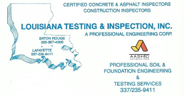 Louisiana Testing and Inspection
